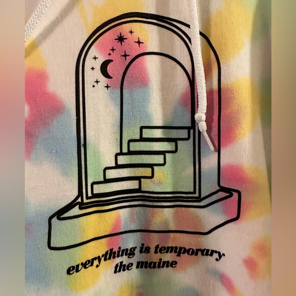 The Maine tie dye everything is temporary sweatshirt - Picture 5 of 5